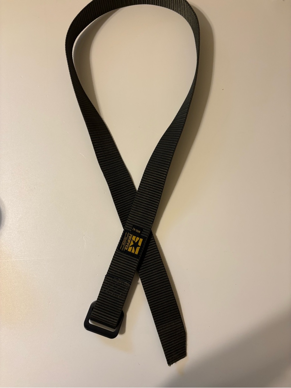 Propper brand GreenMen's Webbing tactile belt.